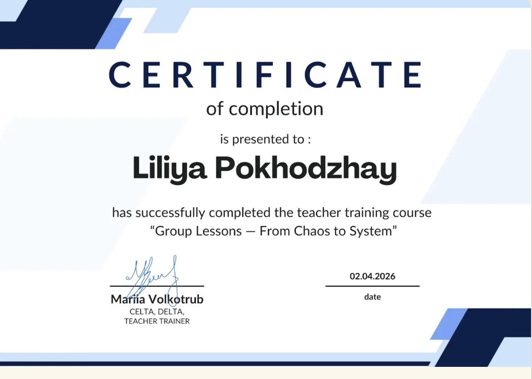 Group Lessons — From Chaos to System